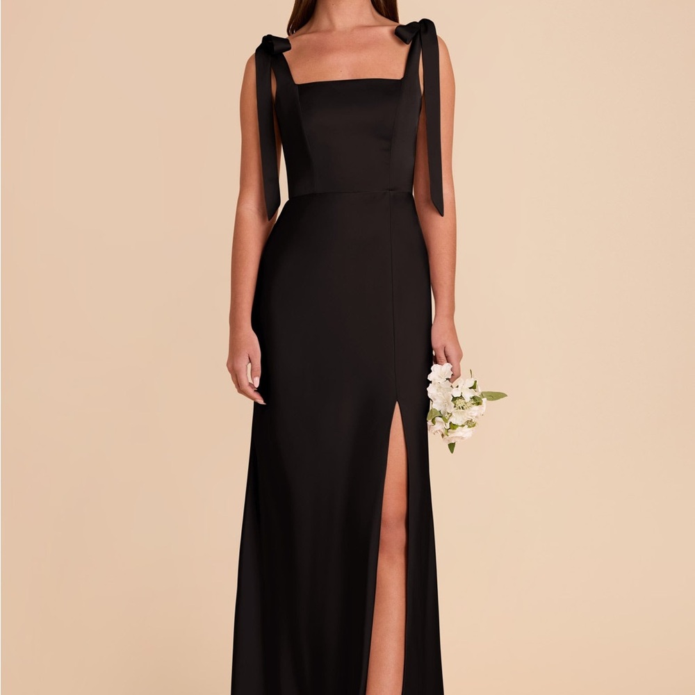 Birdy Grey Black Maxi Dress with Slit